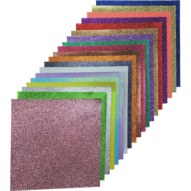 110lb 300GSM Heavyweight Colored Glitter Cardstock Paper  Craft Card Stock for Craft Project DIY Gift