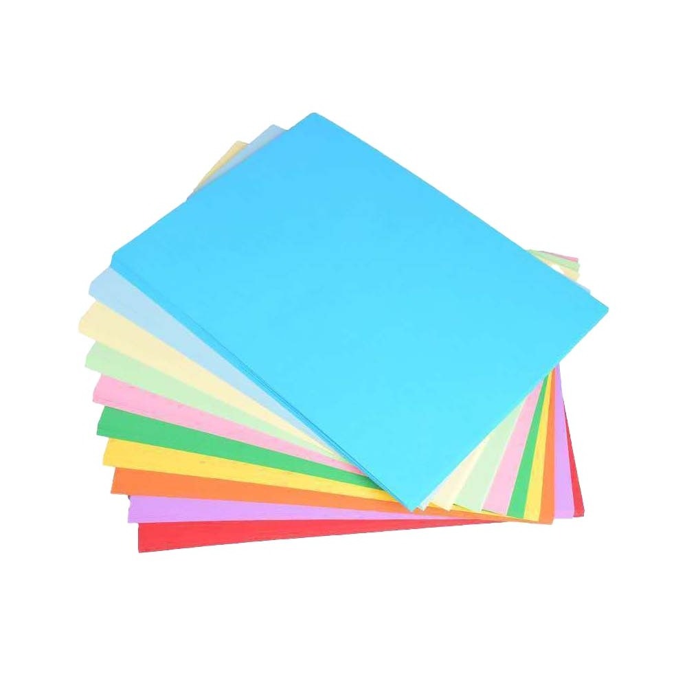 280GSM pulp dyeing colors  a4 cardstock business cards luxury embossed wrapping color paper