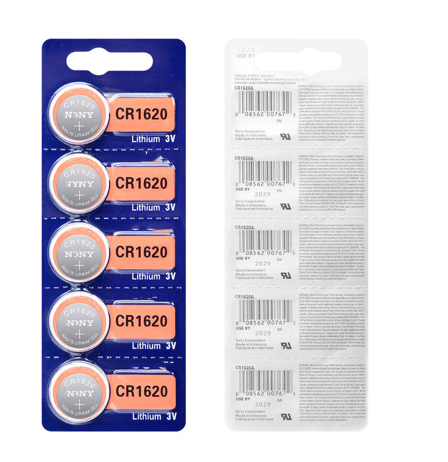 Long lasting high performance 8 pack CR 2032 Single 3V 210mAh Lithium Button Battery CR2032 For control