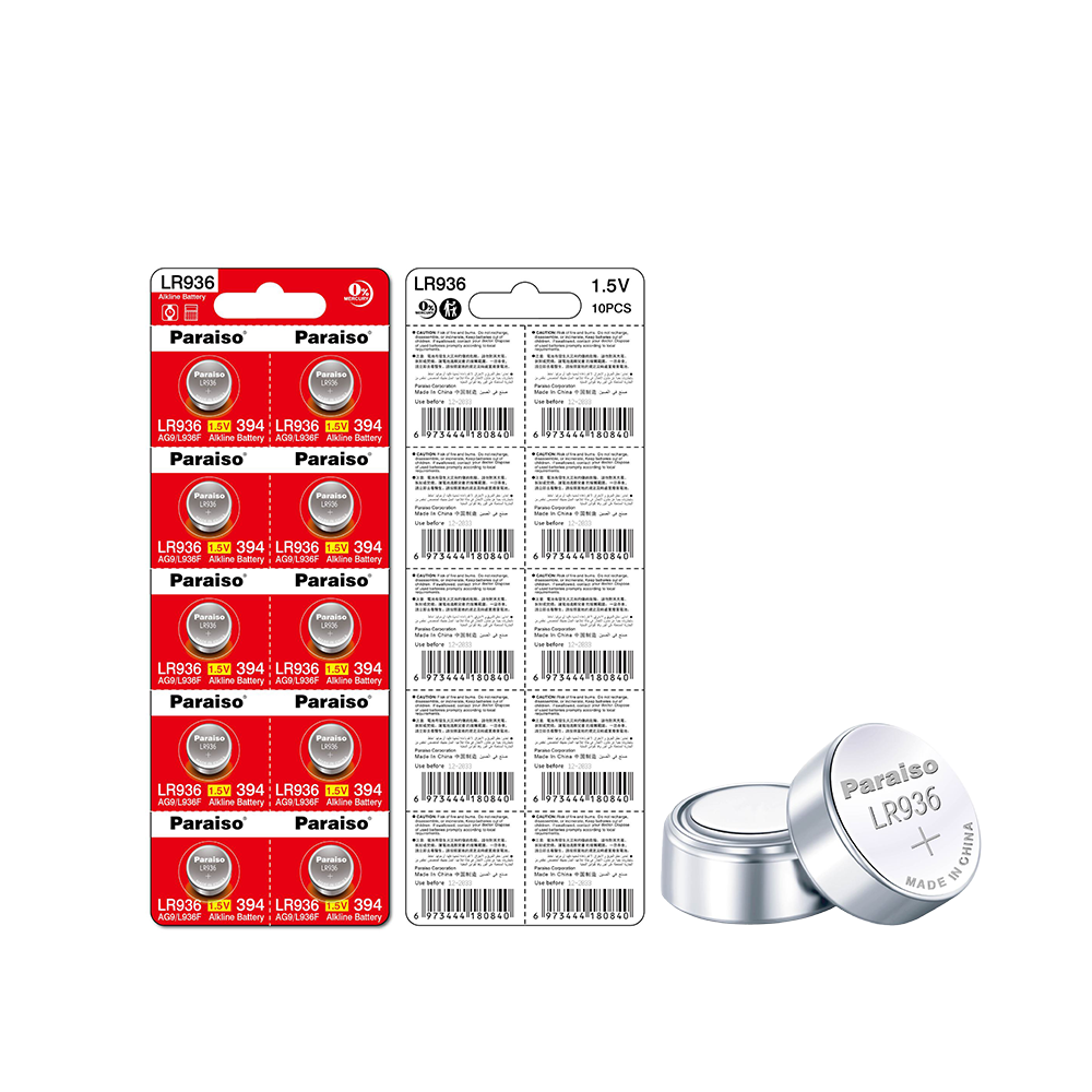 AG9 LR936 LR932 LR45 1.5v button cell battery