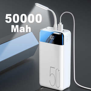 Hot sale Portable 50000mah powerbank, mobile phone charger 50000mah power banks Best Powerful 50000mah power bank