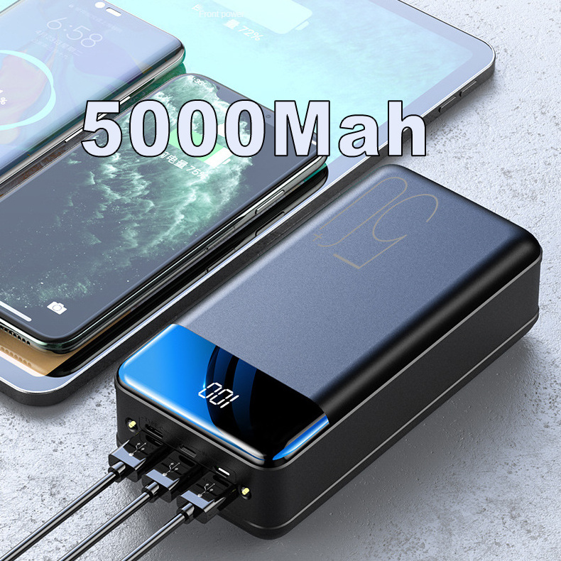 Hot sale Portable 50000mah powerbank, mobile phone charger 50000mah power banks Best Powerful 50000mah power bank