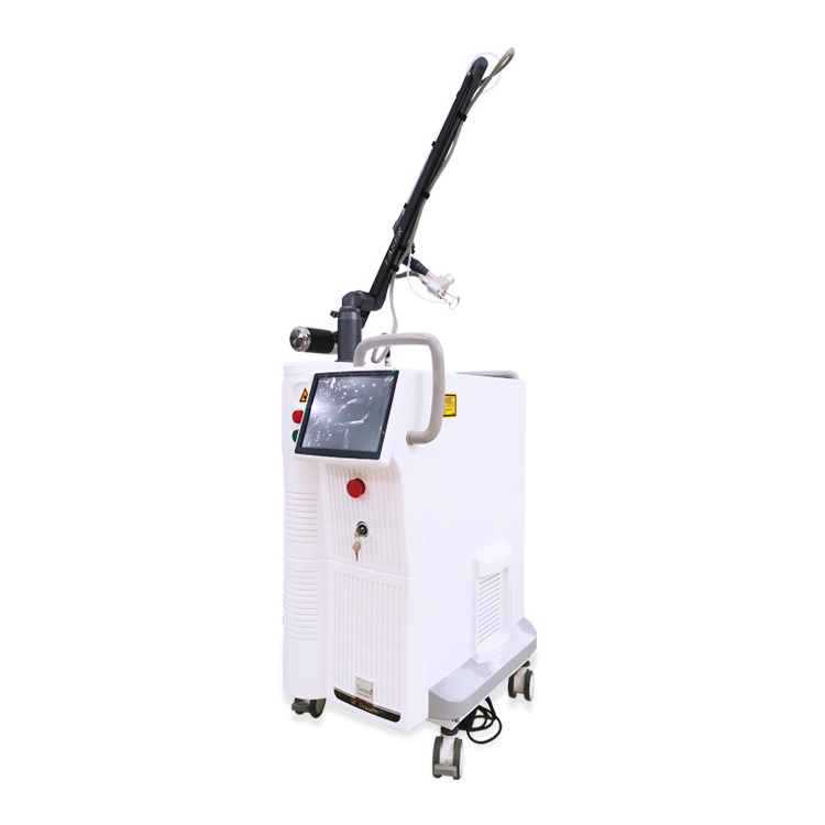 Newest wart removal co2 cutting laser fractional co2 laser machine with 7 guide light arm