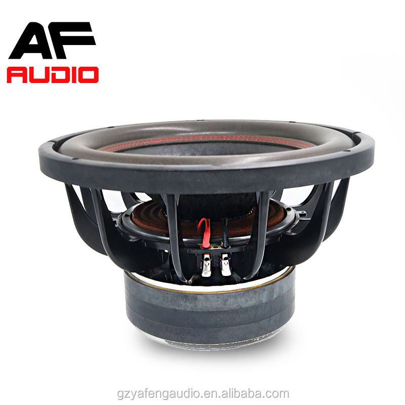 New products 15''X3  magnents amplifier SPL car audio subwoofer 6000w OEM Spl Sub Woofer  Aluminum plate