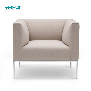 Commercial Furniture Contemporary Large Sofa Single Seating For Office Building