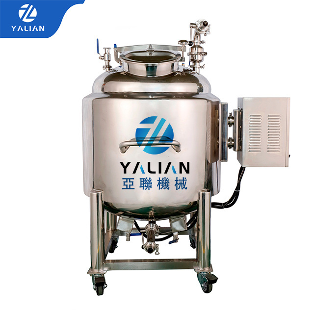 Stainless Steel Liquid Container 1000l 500l 100l Customization Water Storage Tank Plant Milk Buffer Tank