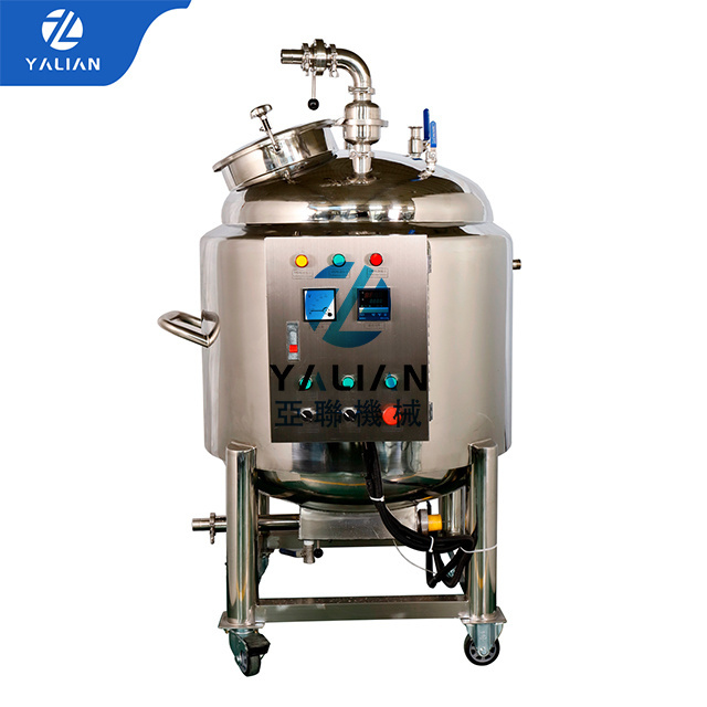 Stainless Steel Liquid Container 1000l 500l 100l Customization Water Storage Tank Plant Milk Buffer Tank