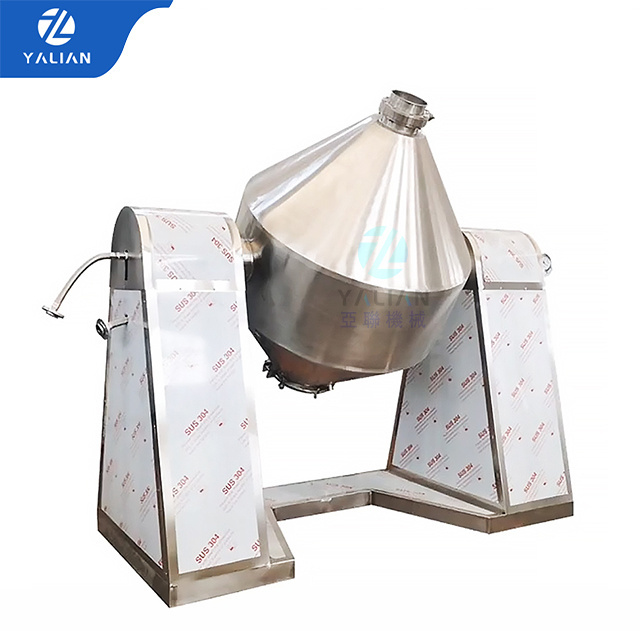 Fertilizer Pharmaceuticle Powder Double Cone W Type Mixer Mixing Machine