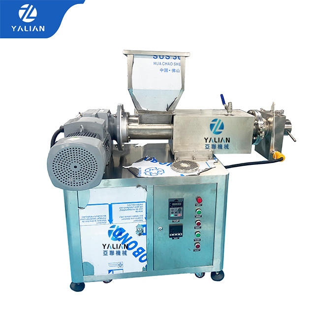 Laundry Bar Soap Making Machine Mini-toilet-soap-plodder Machine to Make Soaps in Handmade Bar Manufacturing Plant Provided 350