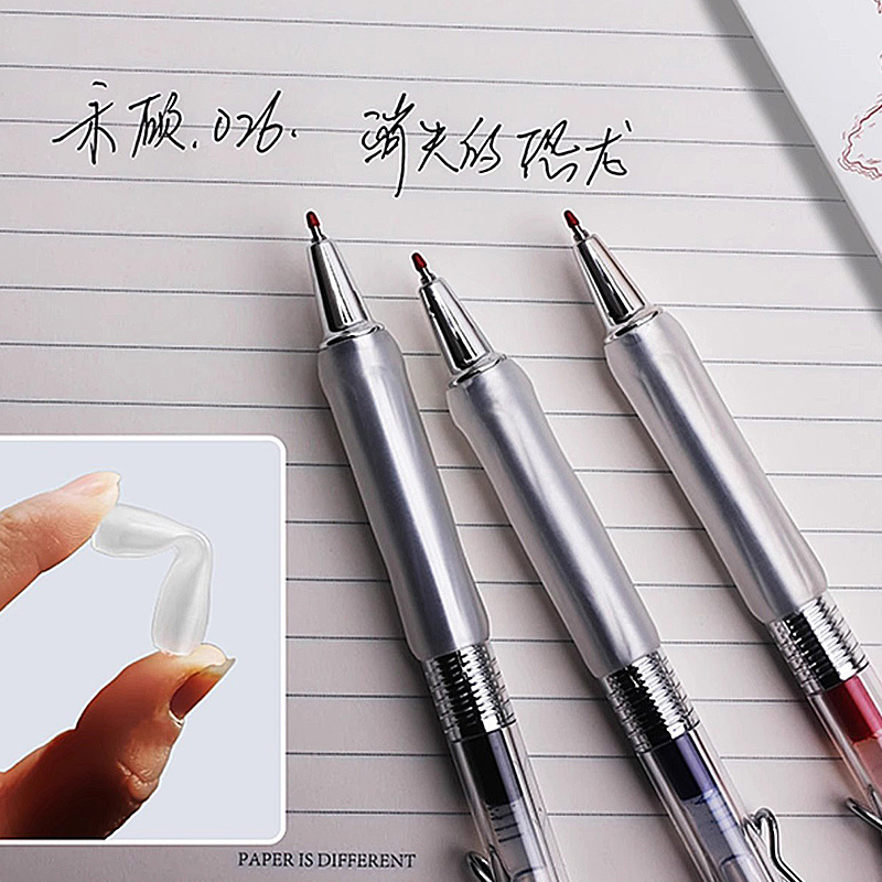 Stationery Supplies Wholesale Office Supplies Neutral Pen Support Customization Black Plastic Gel Pen 0.5mm Pen