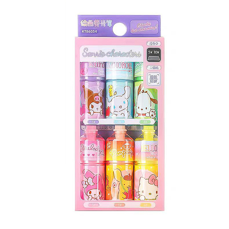 Wholesale Kawaii Mini Highlighter for School Stationery Supplier Suitable for drawing and doodling