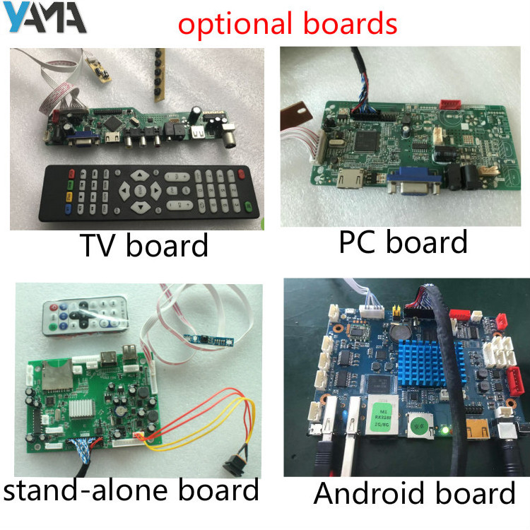 advertising equipment see though display 10.4inch transparent LCD panel