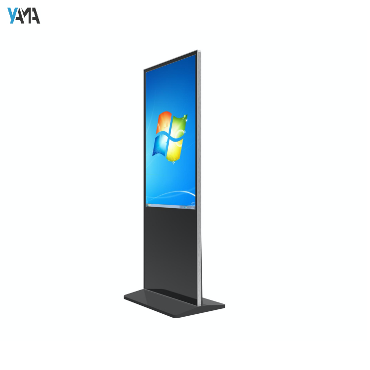 digital signage and Floor standing 43inch kiosk lcd totem display touch digital signage advertising screen