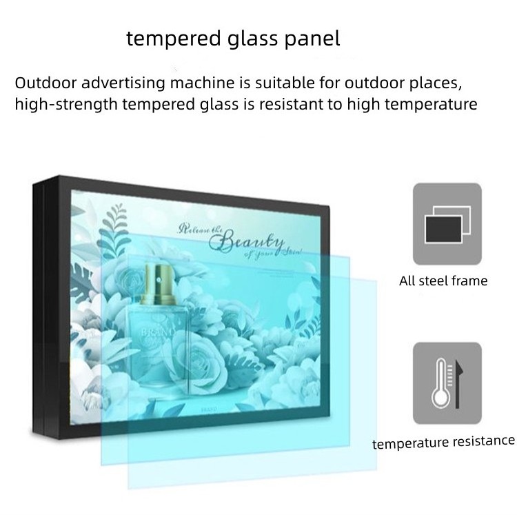 digital signage and displays outdoor lcd capacitive touch monitors advertising display