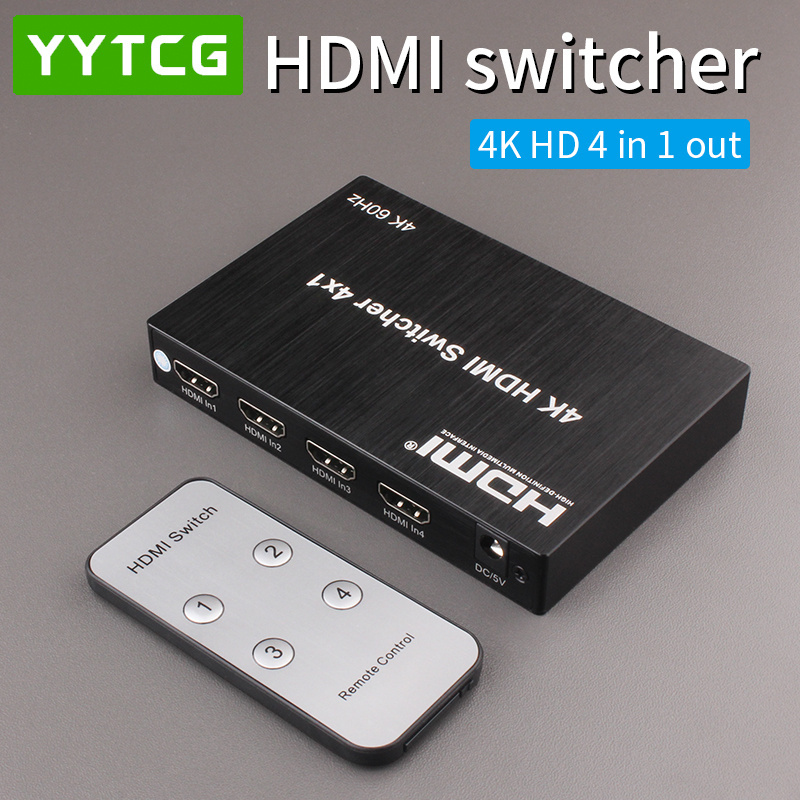 4 in 1 out hdmi adapter 4 way hdmi input 1 way hdmi output switch suppliers