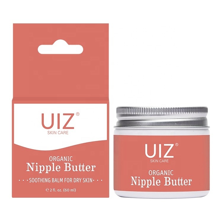 Organic Nipple Butter Soothing Sore Moisturize Dry Skin Care Breastfeeding Nipple Butter Cream For Women