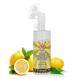 Natural Lemon Waterless Paw Cleanser With Vitamin B5 Ph Balanced Cleaning Deodorant Remove Dirt Dog Shampoo Pet Care Products