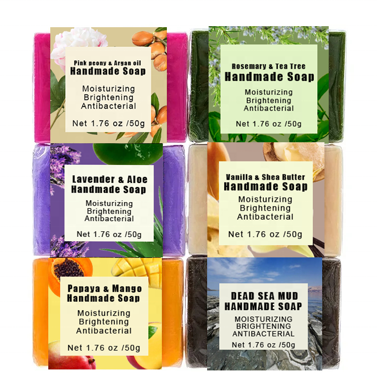 tea tree rosemary herbal handmade bath soap natural essential oil moisturizing whitening organic hotel soap face body hand wash