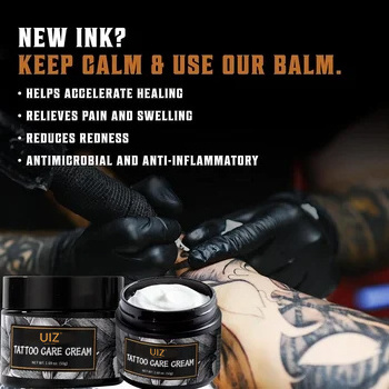 Repair Tattoo Aftercare Soothing Cream For New Old Tattoos brightener enhancing Healing Treatment Moisturizer Butter Balm