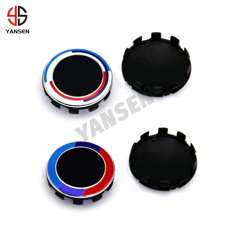 Wholesale 56MM 68MM 74MM 82MM Custom Hub Caps Car Badges Wheel Center Cover