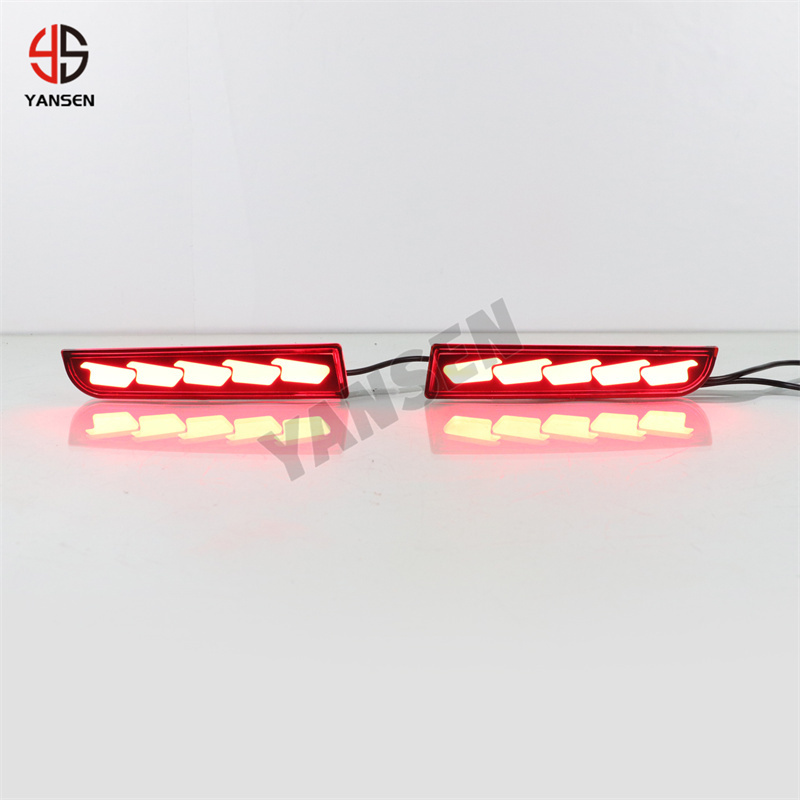 Rear Bumper Light LED Reflector Tail Brake Light For Mitsubishi Lancer EX EVO Evolution X Outlander Sport RVR ASX