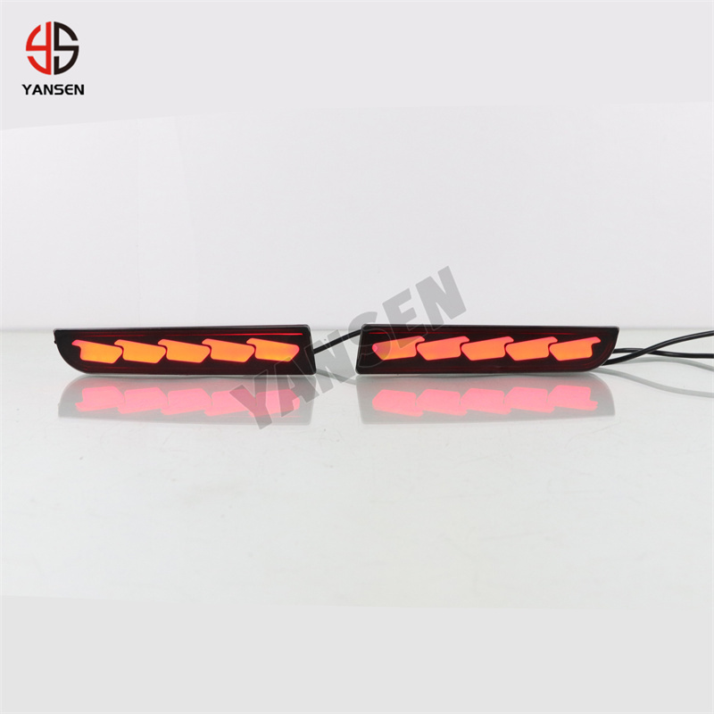 Rear Bumper Light LED Reflector Tail Brake Light For Mitsubishi Lancer EX EVO Evolution X Outlander Sport RVR ASX