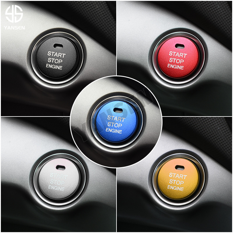 Car accessories 2023 start engine button cover for Mazda 3 6 CX5 CX3 CX4 body kit