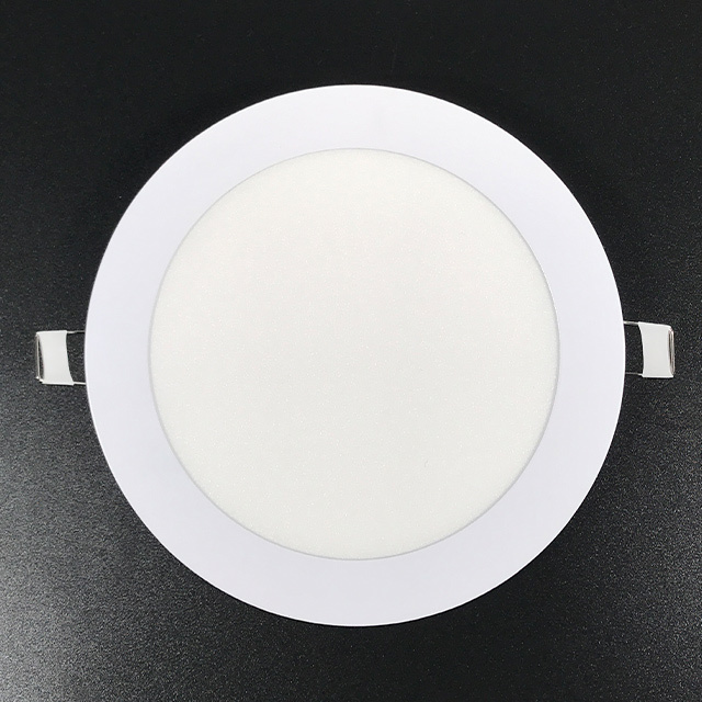 Hidden installation 3w 6w 9w 12w 15w 18w 24w recessed ultra thin slim round led panel light