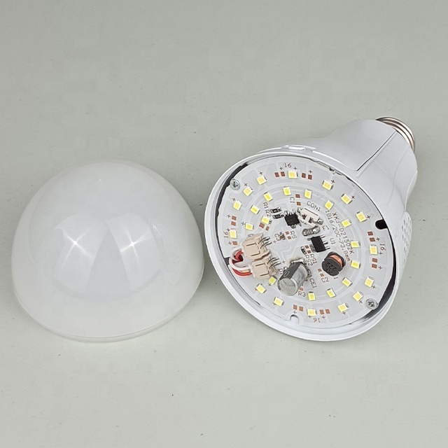 15W b22 e27 800mAh 1200mAh 2 battery recharge bulb rechargeable light bulbs led bulb with battery