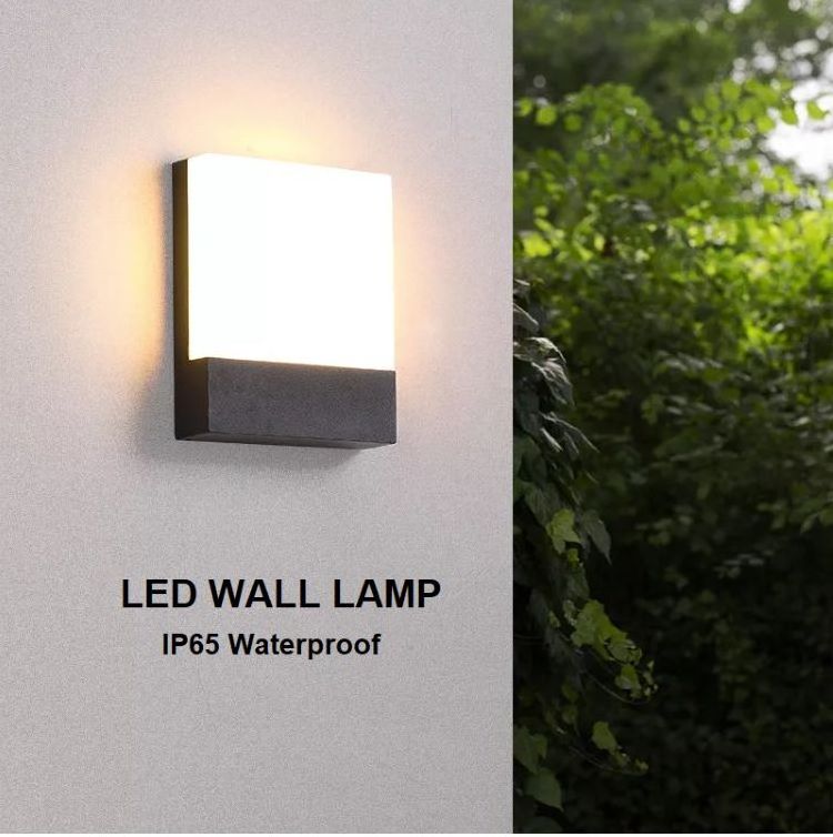 led light for wall 15w ip65 waterproof wall garden light led wall pack lights