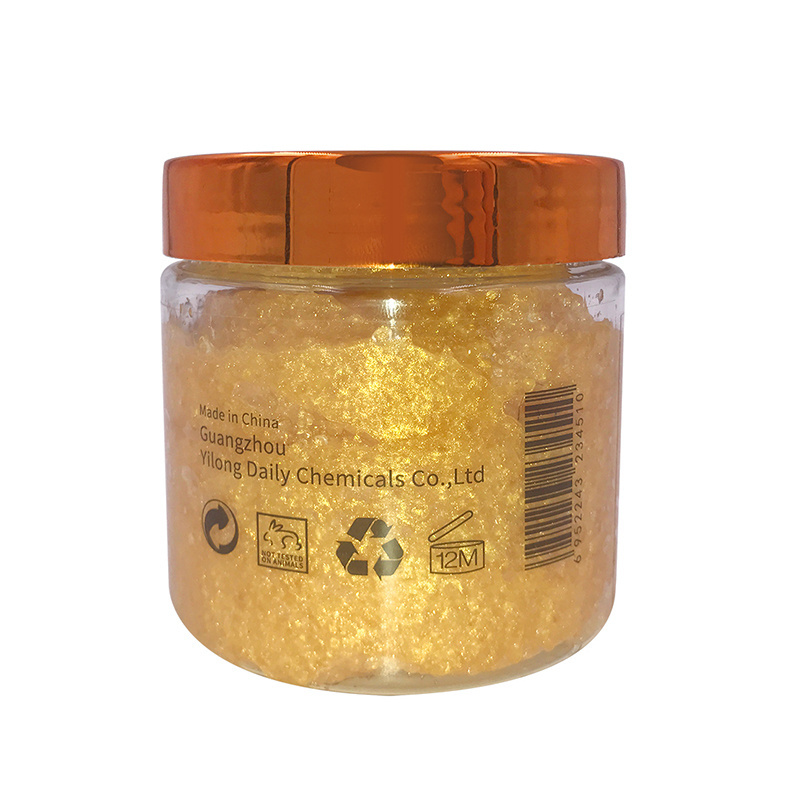 Wholesale MELAO Exfoliating 24k Gold Face Scrub Gold Skin Scrub Whitening Body Scrub