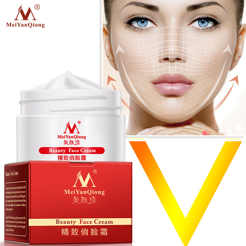 MEIYANQIONG Skin Care Beauty V Line Gold Shape Firming Lifting Slimming Face Cream