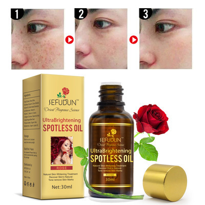 High Quality Skin Care Best Whitening Spotless Ultra Brightening Rose Essential Oil