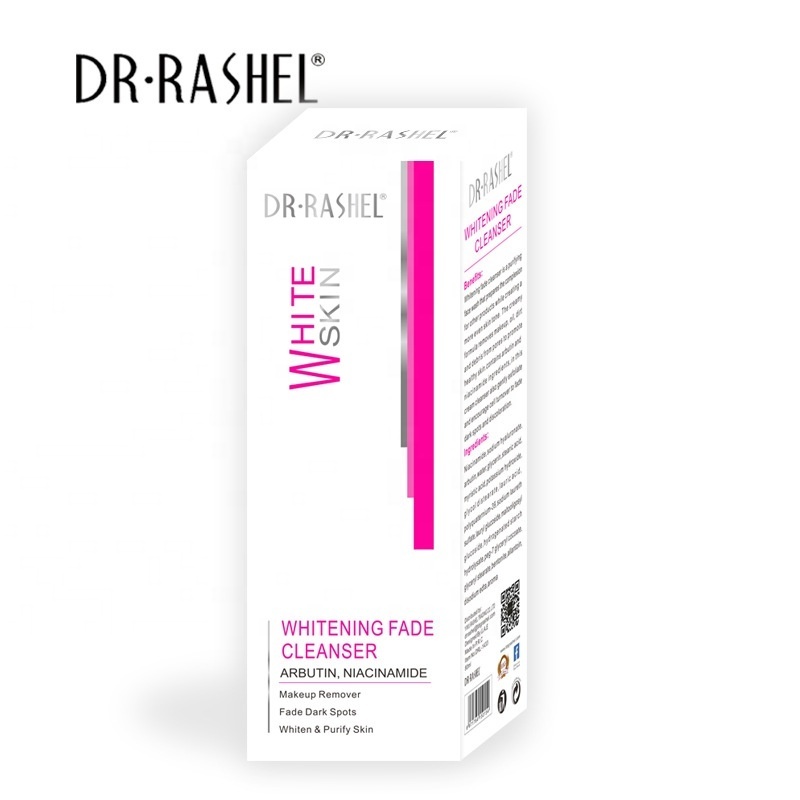 DR RASHEL Skin Care Whitening Face Cleanser Natural Brightening Fade Dark Spots Whitening Face Wash 100g