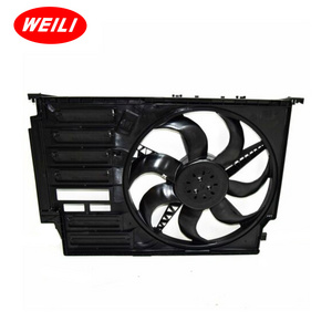 17428596237 17427617608 Electric Engine Cooling Radiator Fans For Bmw