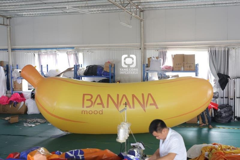 Guangzhou Custom Inflatable Toy Decoration Banana for Advertising