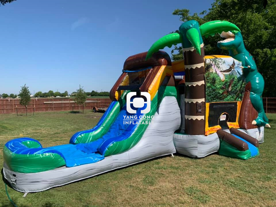 China high quality funny kids inflatable combo slide&bounce for sale