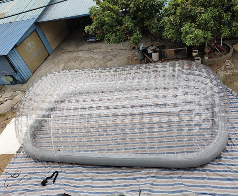 China transparent inflatable pool dome / waterproof swimming pool cover inflatable pool dome for party