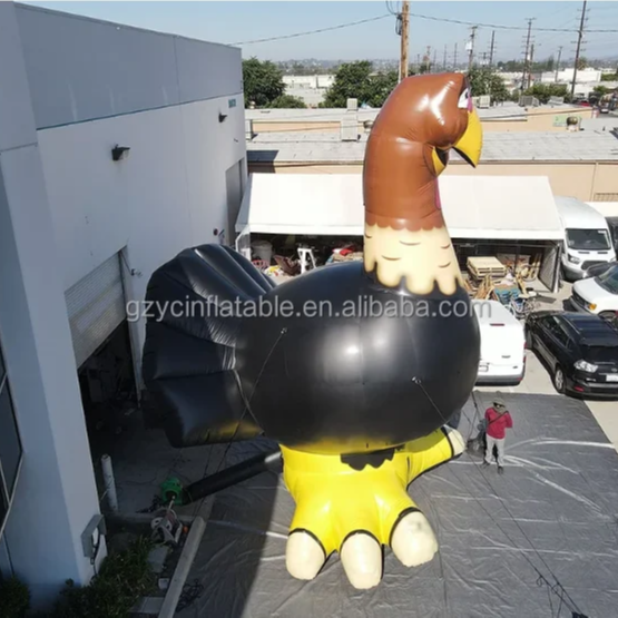 Guangzhou outdoor Christmas giant inflatable turkey for advertising