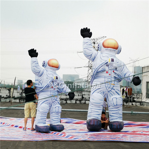 LED lighting outdoor promotion customized 3m-8m high giant inflatable astronaut  inflatable spaceman astronaut