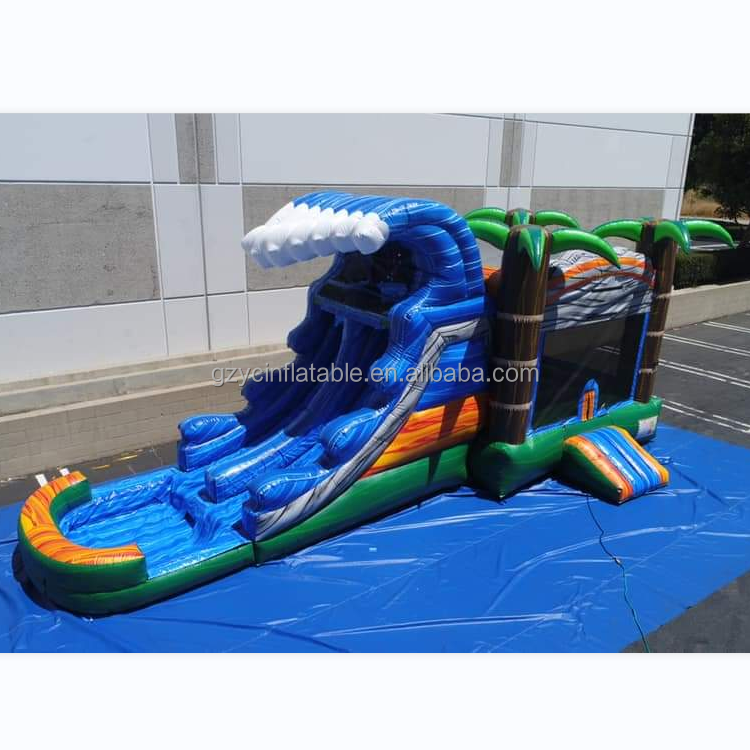 China high quality funny kids inflatable combo slide&bounce for sale