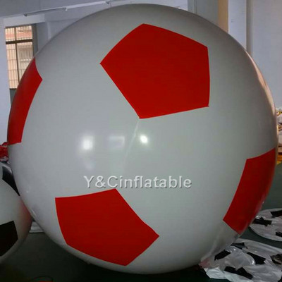 Custom giant inflatable football model advertising inflatables balloon large inflatable soccer model for sale