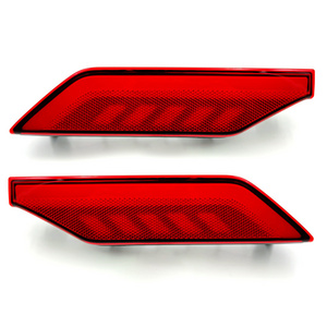 YCL FACTORY car led reflector bumper light modified for Mitsubishi Pajero Montero with flowing signal turning light