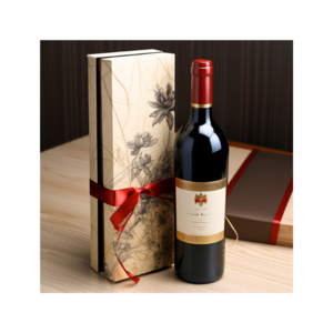 Prime new  Branded Luxury Packing Inserts Wine Mailer Bottle Shipping Paper Box