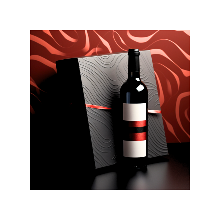 Prime new  Branded Luxury Packing Inserts Wine Mailer Bottle Shipping Paper Box