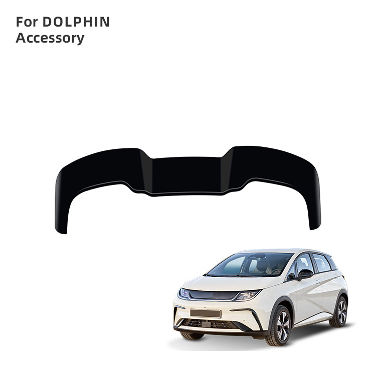 Car Modification Accessory ABS Material Spoiler Wing Car Rear Wing Rear Boot Spoiler For BYD Dolphin Electric Car