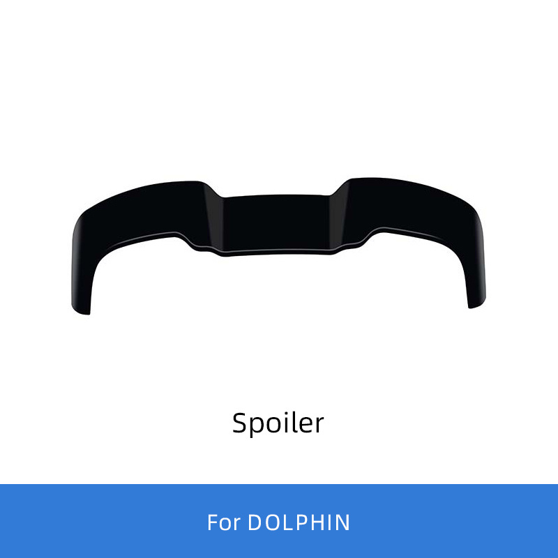 Car Modification Accessory ABS Material Spoiler Wing Car Rear Wing Rear Boot Spoiler For BYD Dolphin Electric Car