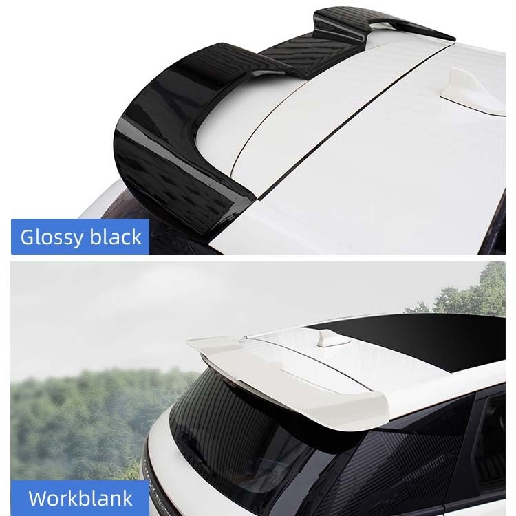 Dolphin Electric Car Exterior Accessories Carbon Fiber Trunk Spoiler Universal Car Rear Roof Wing Spoiler For Byd Dolphin