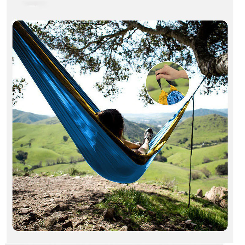 Large load bearing and portable camping hammock camping hammock portable hammock swing outdoor