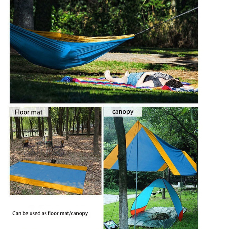 Large load bearing and portable camping hammock camping hammock portable hammock swing outdoor